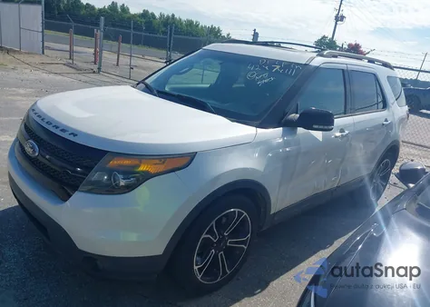 2014 Ford Explorer Sport из США, поврежденный, VIN 1FM5K8GT2EGC04825